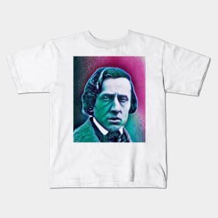 Frédéric Chopin Portrait | Frédéric Chopin Artwork 4 Kids T-Shirt